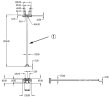 画像5: LED投光器20W 200W相当形 +アーム(長さ854mm)セット 屋内外兼用 